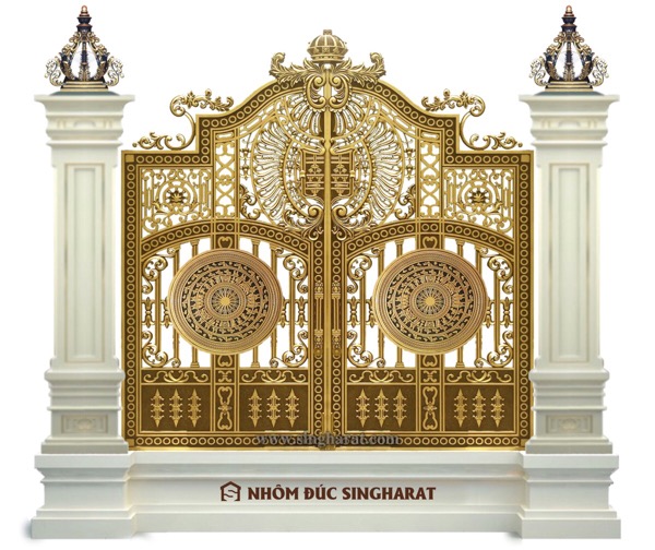 Cổng Nhôm Đúc SC-166