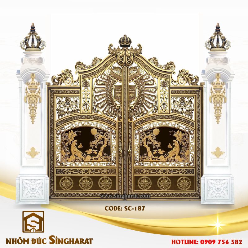 Cửa nhôm đúc